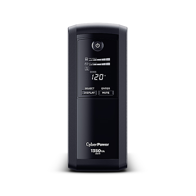 No-Break Cyberpower CP1350AVRLCD, 1350VA, 815W, 10 Contactos, UPS