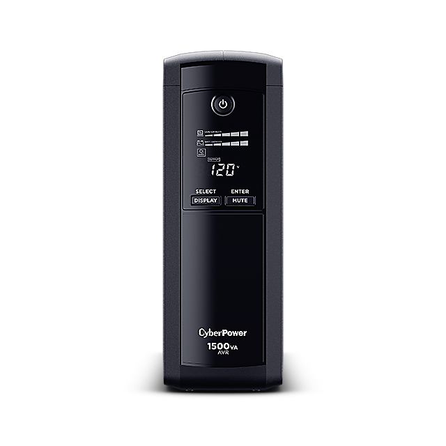 No-Break Cyberpower CP1500AVRLCDA, 1500VA, 900W, 12 Contactos, UPS