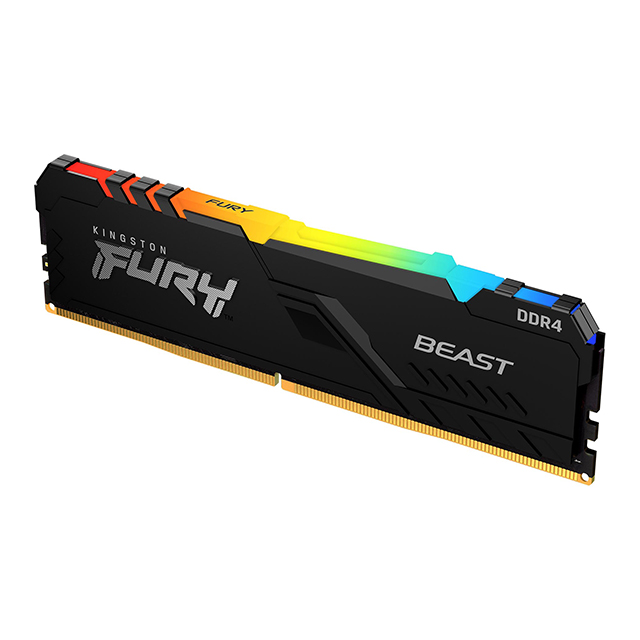 Memoria RAM Kingston Fury Beast RGB 8GB 1x8GB 3200Mhz - KF432C16BBA/8