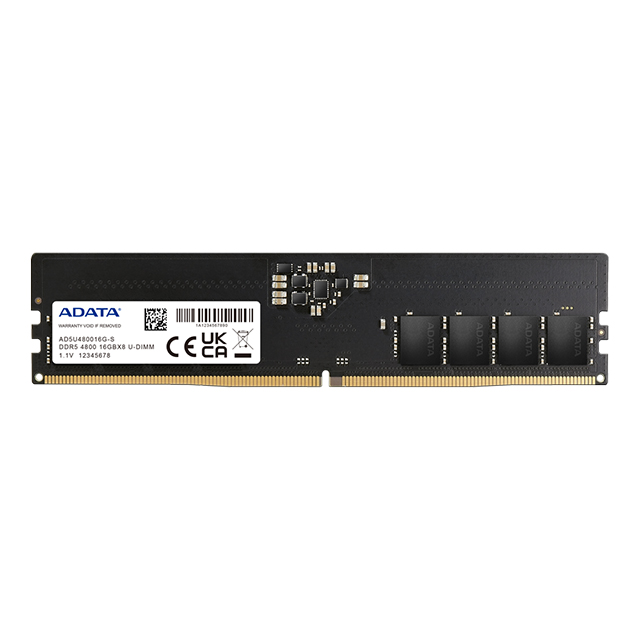 Memoria RAM Adata 16GB DDR5 1x16GB 4800Mhz - AD5U480016G-S