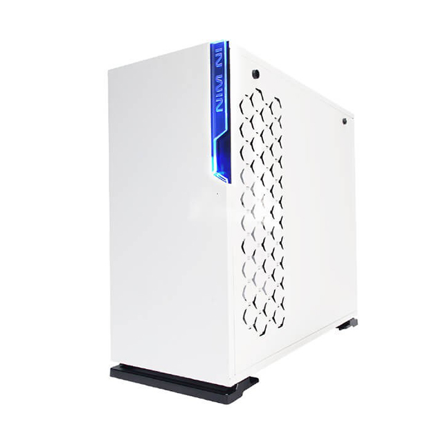 Gabinete In Win 101 Mid Tower Blanco, ATX, Cristal Templado, 101 WHITE