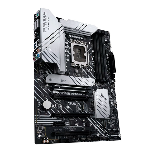 Tarjeta Madre Asus Prime Z690-P D4, ATX, 12th Gen Intel, LGA1700, DDR4 5333Mhz OC, 3x M.2, Thunderbolt 4, Aura Sync