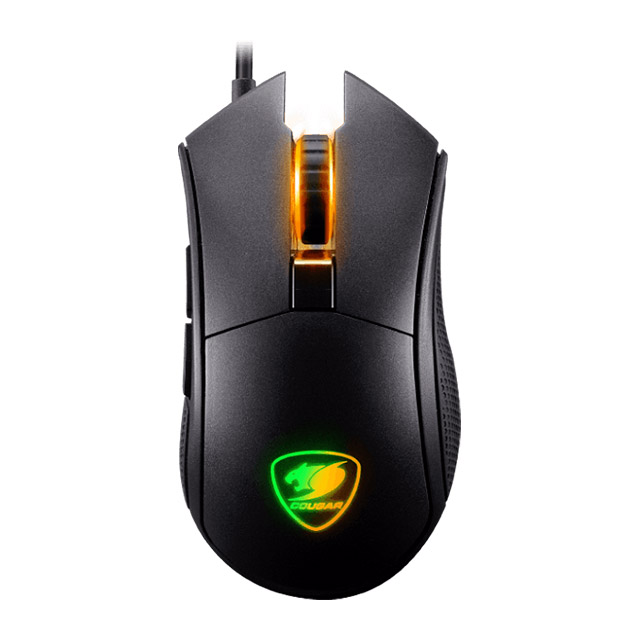 Mouse Cougar Revenger S, Alámbrico, 12,000 DPI, 3MRESWOB.0001