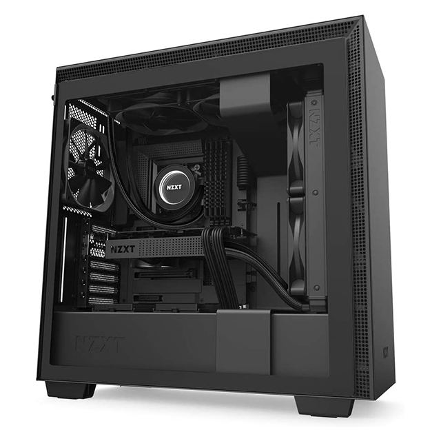 Gabinete NZXT H710 Negro, ATX, Cristal Templado, 2 Ventiladores - CA-H710B-B1