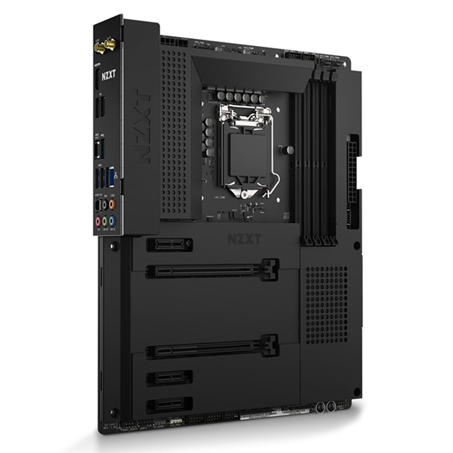 Tarjeta Madre NZXT N7 Z490, 10-11 Gen Intel, LGA 1200, DDR4 4266Mhz OC, ATX, x3 M.2 - N7-Z49XT-B1