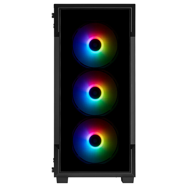 Gabinete Corsair ICUE 220T RGB Negro, Cristal Templado, 3 Ventiladores SP120 RGB PRO, ATX - CC-9011190-WW