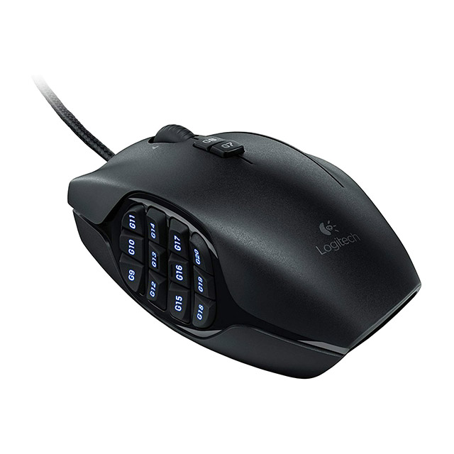 Mouse Logitech G600, Alámbrico, 20 Botones, 8,200 DPI - 910-003879