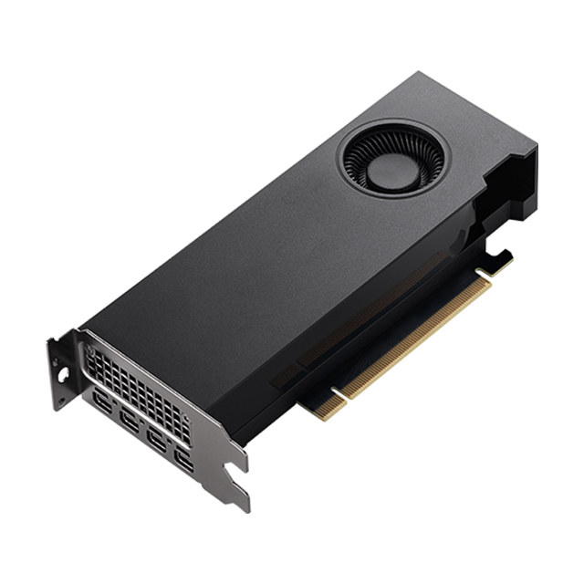 Tarjeta de Video Nvidia PNY Quadro RTX A2000 6GB GDDR6, 3,328 Cuda Cores, PCIe 4.0, Arquitectura Ampere, x4 Mini Displayport, Bulk - VCNRTXA2000-BLK