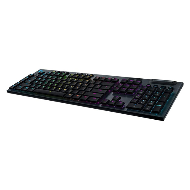 Teclado Mecánico Inalámbrico Logitech G915, Switches Low Profile GL Tactile, Lightsync RGB, Lightspeed, Bluetooth - 920-008902