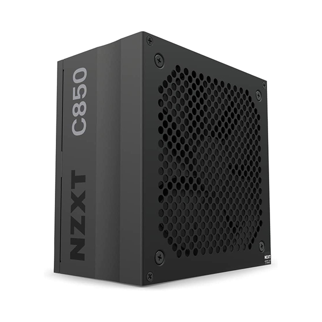 Fuente de Poder NZXT C850 Gold, 850W 80 Plus Gold, Modular - PA-8G1BB-US