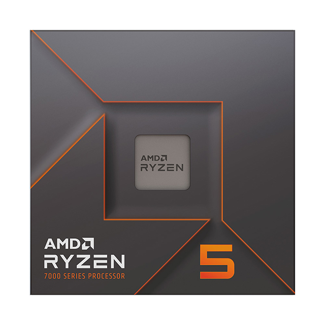 Procesador AMD Ryzen 5 7600X, 6 Cores, 12 Threads, 4.7GHz Base, 5.3GHz Max, Socket AM5, Radeon Graphics - 100-100000593WOF