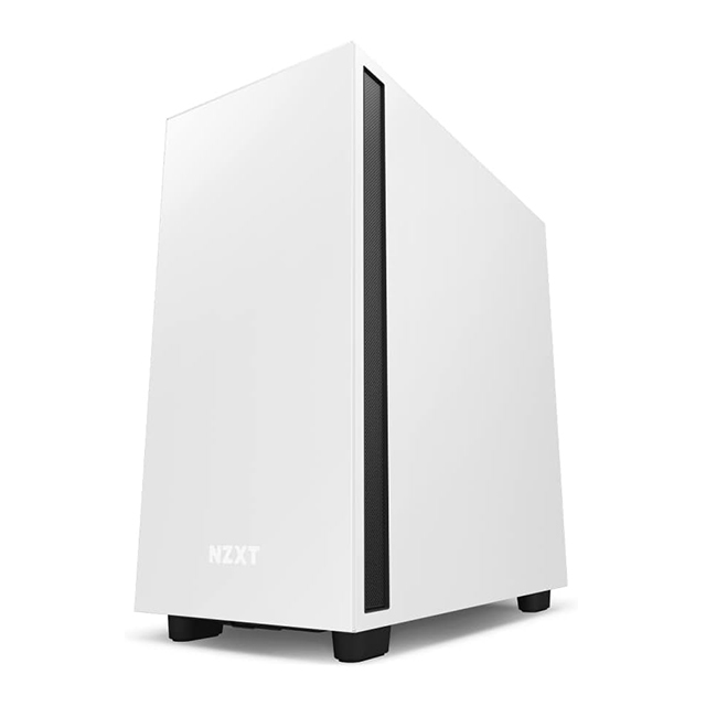 Gabinete NZXT H7 Blanco/Negro, E-ATX, Cristal Templado, 2 Ventiladores, Soporte GPU Vertical - CM-H71BG-01