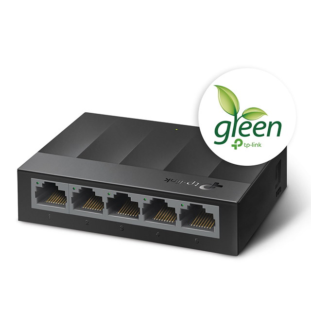 Switch de 5 puertos Gigabit 10/100/1000Mbps TP-Link LS1005G