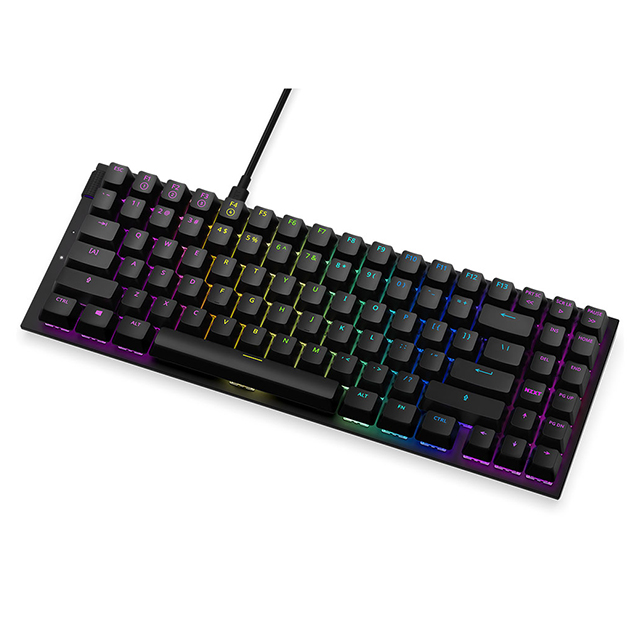 Teclado Mecánico Modular NZXT Function Mini TKL Negro, Switches Gateron Red, RGB, Hot Swap, USB C, Ingles - KB-175US-BR