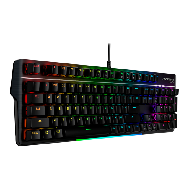 Teclado Mecánico HyperX Alloy MKW100, RGB, Switches TTC Red, Ingles - 4P5E1AA#ABA