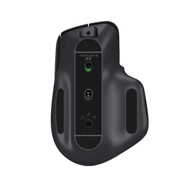 Mouse Logitech MX Master 3S Grafito, Inalámbrico, 7 Botones, 8,000 DPI - 910-006561