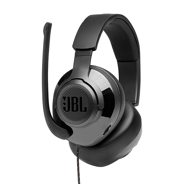 Diadema JBL Quantum 200 Negros / Alámbrico / 3.5mm / PC / Mac / PS4 / PS5 / Xbox One / Xbox Series X|S / Switch - JBLQUANTUM200BLKAM