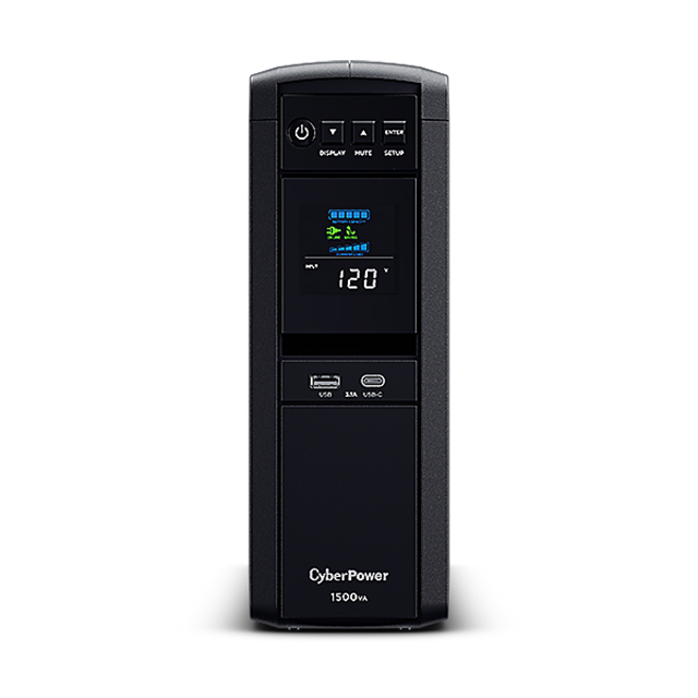 No-Break CyberPower CP1500PFCLCDa, 1500VA, 1000W, 12 Contactos, UPS