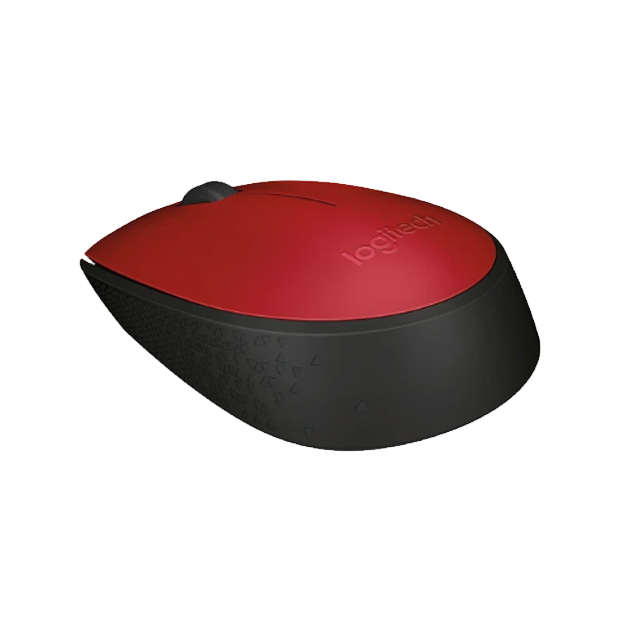 Mouse Logitech M170 Rojo, Inalámbrico, 3 Botones, 1,000 DPI - 910-004941