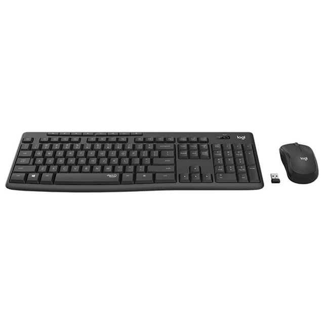 Combo de Teclado y Mouse Logitech MK295, Inalámbrico, Silencioso, Español - 920-009792