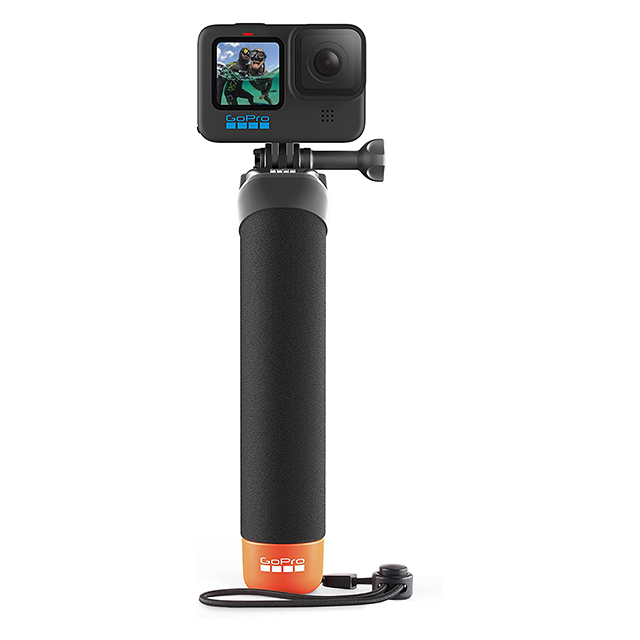 GoPro The Handler | Empuñadura Flotante | Compatible con GoPro Hero 7 Silver, Hero 8 Black, Max, Hero 9 y Hero 10 - AFHGM-003