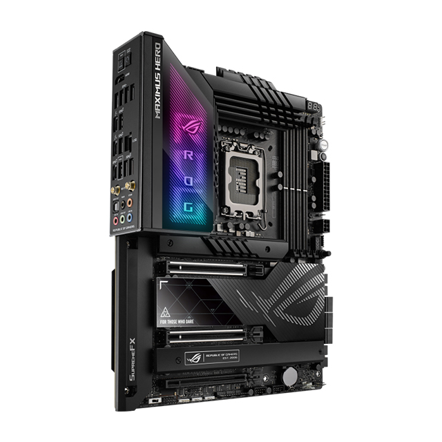 Tarjeta Madre Asus ROG Maximus Z790 Hero, ATX, 12th y 13th Gen Intel, LGA1700, DDR5 7800Mhz OC, x4 M.2, Aura Sync, Wi-Fi 6E, Bluetooth 5.3, Thunderbolt