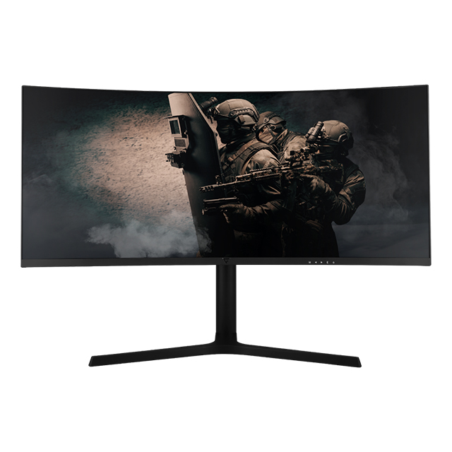 Monitor Gamer Ultrawide Curvo GameFactor MG801, 34", 3440 x 1440, UWQHD, LED, 1MS, 165Hz, Freesync, HDMI, Displayport