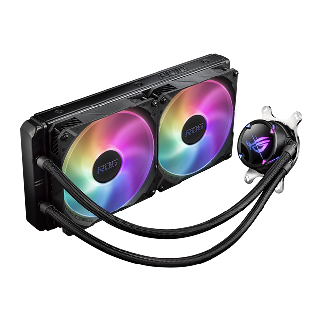 Enfriamiento Liquido Asus ROG Strix LC II 280 ARGB, 280mm, Aura Sync, Compatible con Socket LGA1700