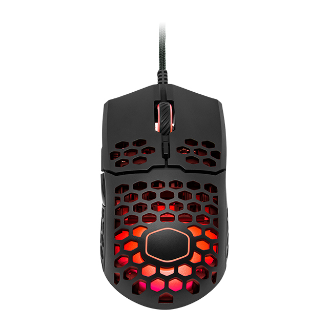 Mouse Gamer Cooler Master MM711 RGB Negro, Alámbrico, 6 Botones, Pixart 3389, 16,000 DPI - 711-KKOL1