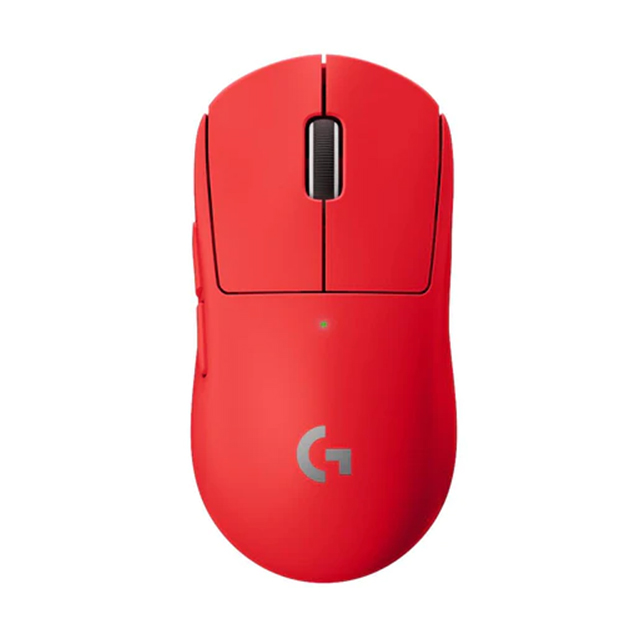 Mouse Logitech G PRO X Superlight Rojo, Lightspeed, Ultra Ligero, Inalámbrico, Sensor Hero 25K - 910-006783