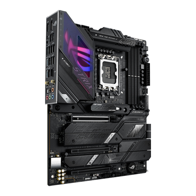 Tarjeta Madre Asus ROG Strix Z790-E Gaming WIFI, ATX, 12th y 13th Gen Intel, LGA1700, DDR5 7800Mhz OC, x4 M.2, Aura Sync, Wi-Fi 6E, Bluetooth 5.3, Thunderbolt