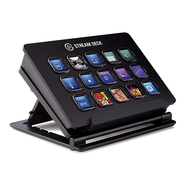 Stream Deck El Gato - 15 Teclas LCD Personalizables - 10GAA9901 - by Corsair