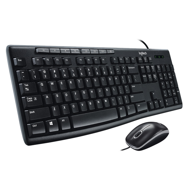 Combo Teclado y Mouse Logitech MK200 - 920-002716