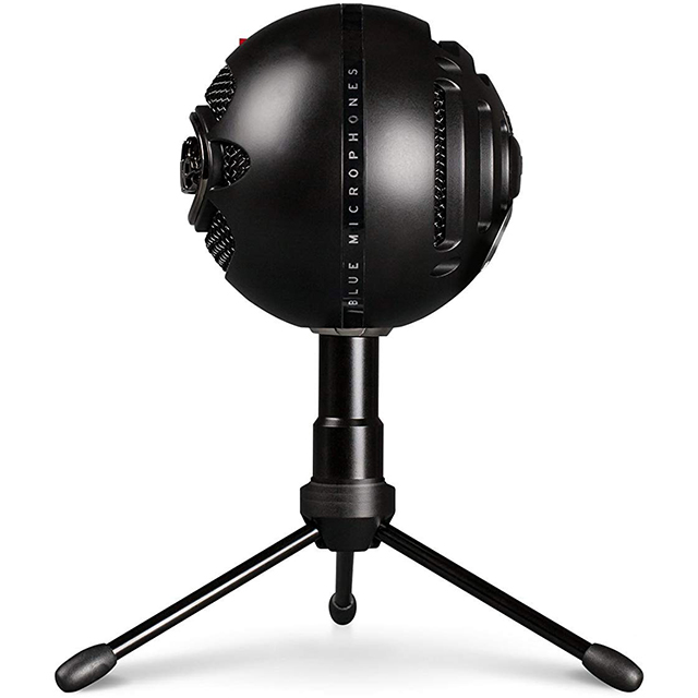 Micrófono Blue SnowBall Ice Negro, Plug-And-Play USB (Logitech) - 988-000067