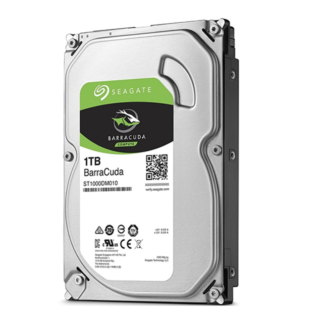 Disco Duro Seagate Barracuda 1TB SATA 3.5", HDD, ST1000DM010