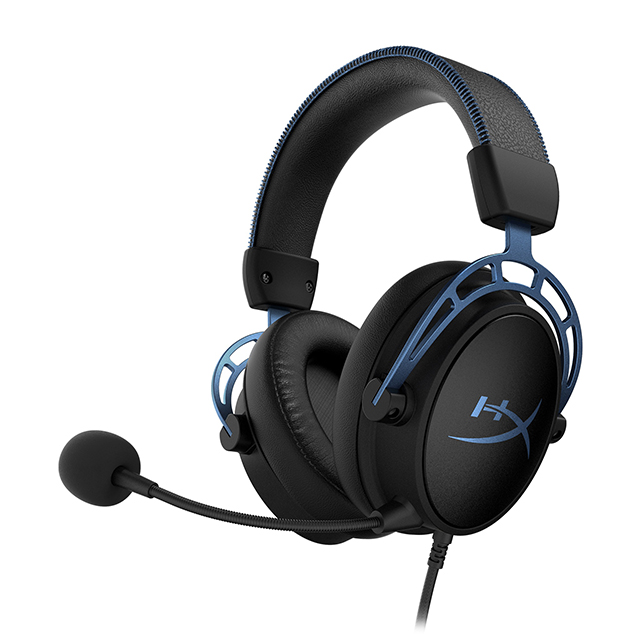 Diadema HyperX Cloud Alpha S Azul, Alámbrico, USB, 3.5mm, PC, PS4, Stereo, 7.1 Surround - HX-HSCAS-BL/WW