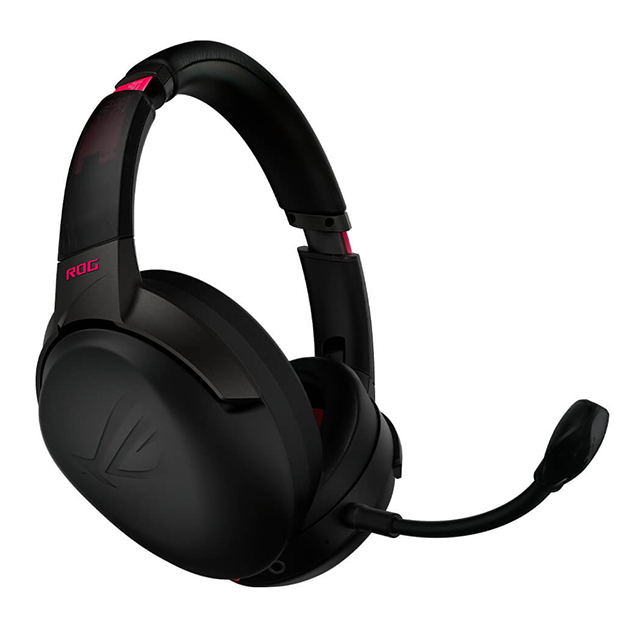 Diadema Asus ROG Strix Go 2.4 Electro Punk, Usb, Usb-c, 3.5mm, 2.4Ghz Wireless