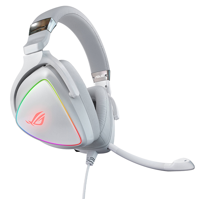 Diadema Asus ROG Delta White, USB, USB-C, PC, MAC, Móviles, PS4, Switch, Alambrico