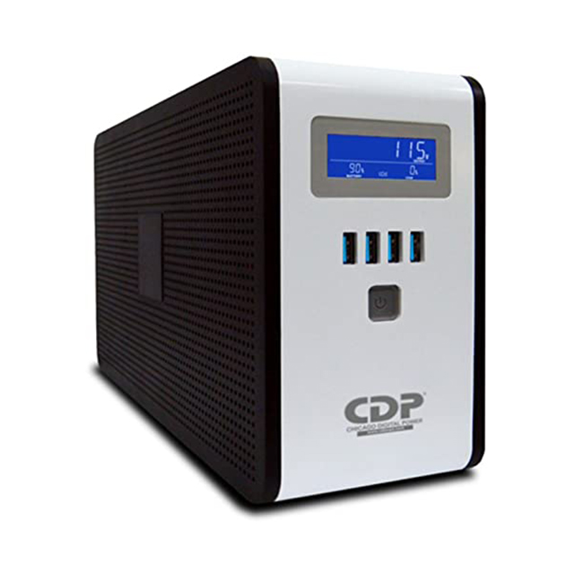 No-Break CDP, RU-Smart 751, 750VA, 375W, 10 Contactos, 4 USB, UPS