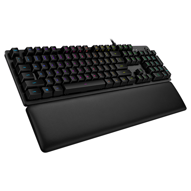 Teclado Mecánico Logitech G513, GX Brown Tactile, Lightsync RGB, Reposa Muñecas, Ingles - 920-009322