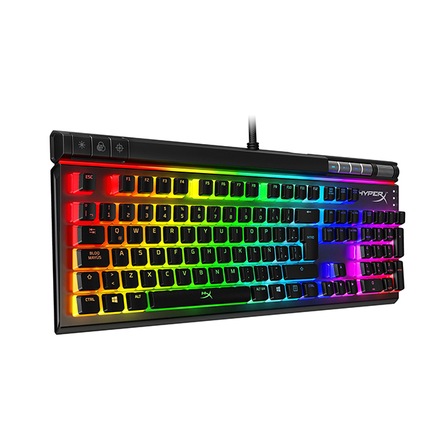  Teclado Mecánico HyperX Alloy Elite 2, Switch Red, RGB, Keycaps Hyperx Pudding ABS Traslucido - HKBE2X-1X-LA/G, 4P5N3AI#AC8