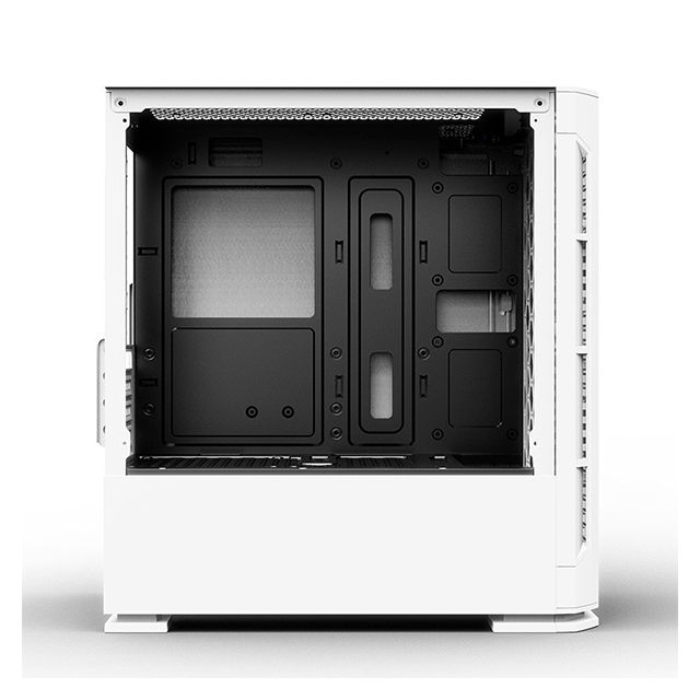 Gabinete Yeyian Haizen 2500, Blanco, Micro-ATX, Cristal Templado, 3 Ventiladores ARGB, YCH-042820