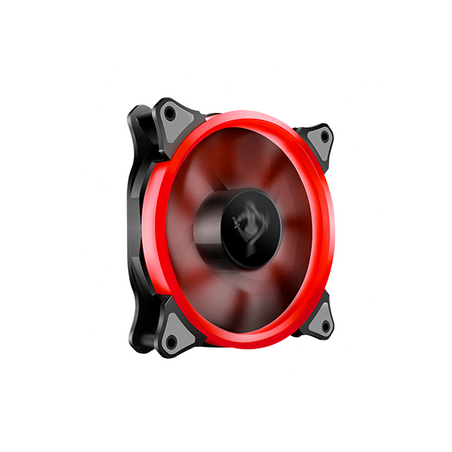 Ventiladores Yeyian Typhoon Led Rojo, 3x120mm - YCT-050720R