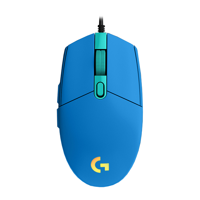 Mouse Logitech G203 Lightsync Azul, Alámbrico, 8,000 DPI - 910-005795