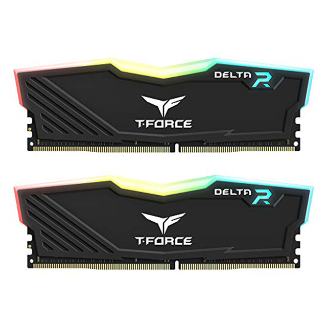 Memoria RAM Teamgroup T-Force Delta RGB 16GB 2X8GB 3200Mhz Negra - TF3D416G3200HC16CDC01