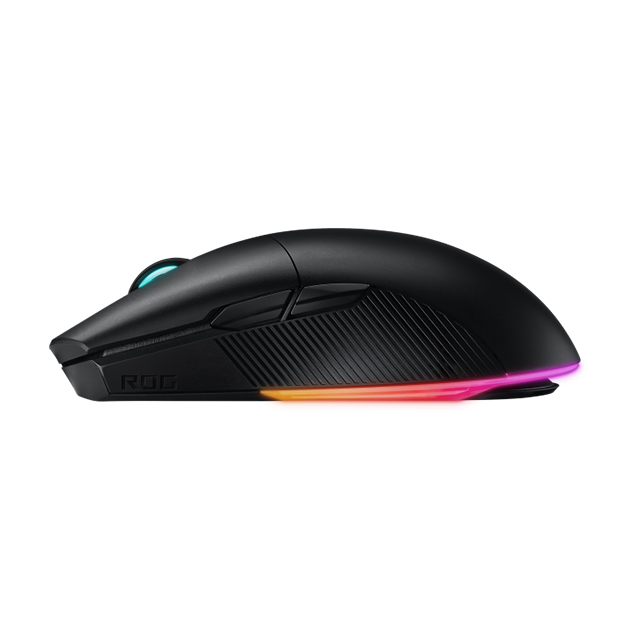 Mouse Asus ROG Pugio ll Wireless, Inalámbrico, 16000 DPI, 7 Botones, Aura Sync, RGB, PMW3335