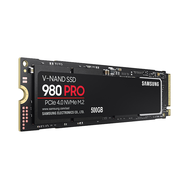 Unidad de Estado Solido SSD NVMe M.2 Samsung 980 Pro, 500GB, 6,900/5,000 MB/s, PCI Express 4.0 - MZ-V8P500