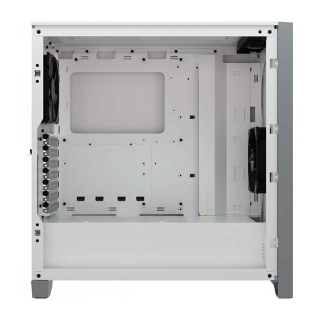 Gabinete Corsair 4000D Blanco, Cristal Templado, 2 Ventiladores, ATX - CC-9011199-WW