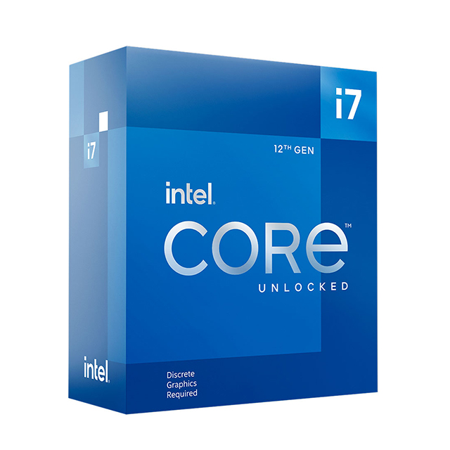 Procesador Intel Core i7-12700, 12ª Gen, 12 Núcleos (8P+4E), 20 Hilos, 4.9GHz Turbo, Socket LGA1700 – BX8071512700