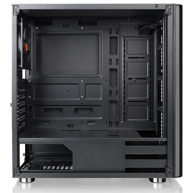 Gabinete Thermaltake V200 TG con fuente 600w, Cristal Templado, ATX, USB 3.0, 1 Ventilador 120mm - CA-3K8-60M1WU-00